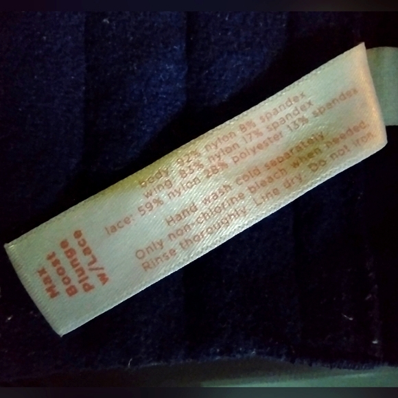 Price firm! Lane Bryant Cacique Max Boost Plunge Bra size 42 G - Picture 7 of 8